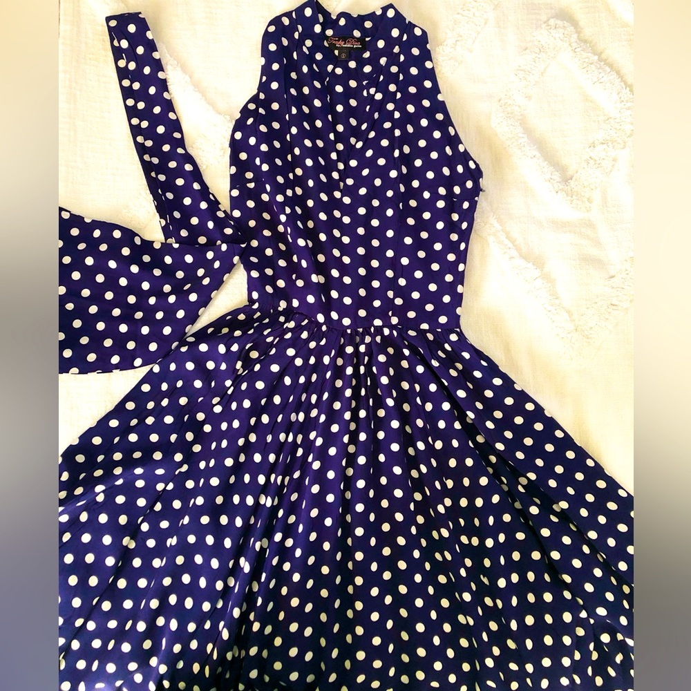 Trashy Diva Polka Dot Streetcar Dress
